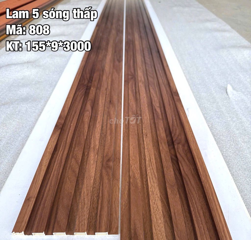 CUNG CẤP & THI CÔNG - LAM SÓNG NHỰA ỐP TƯỜNG, TRẦN. Mua bán Nội thất, đồ gia dụng khác tại Quận Bình Tân Tp Hồ Chí Minh được đăng bởi Hoàng Phát Decor hình 1