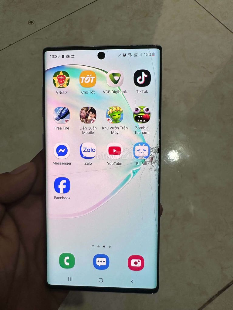 Samsung Galaxy Note 10 5G 256GB Bạc. Mua bán Điện thoại tại Huyện Tam Bình Vĩnh Long được đăng bởi Trung Kiên hình 1