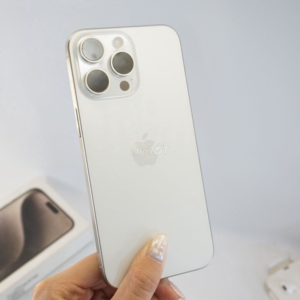 Apple iPhone 15 Pro Max 256GB Trắng. Mua bán Điện thoại tại Quận Hải Châu Đà Nẵng được đăng bởi võ văn nam hình 1