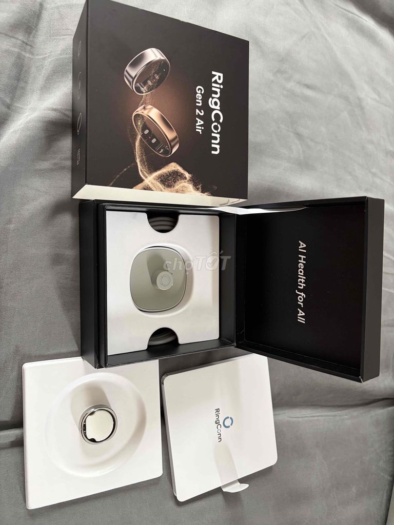 Nhẫn thông minh RingConn Air Gen 2 Bạc. Mua bán Thiết bị đeo thông minh tại Huyện Bình Chánh Tp Hồ Chí Minh được đăng bởi Kim Long hình 1