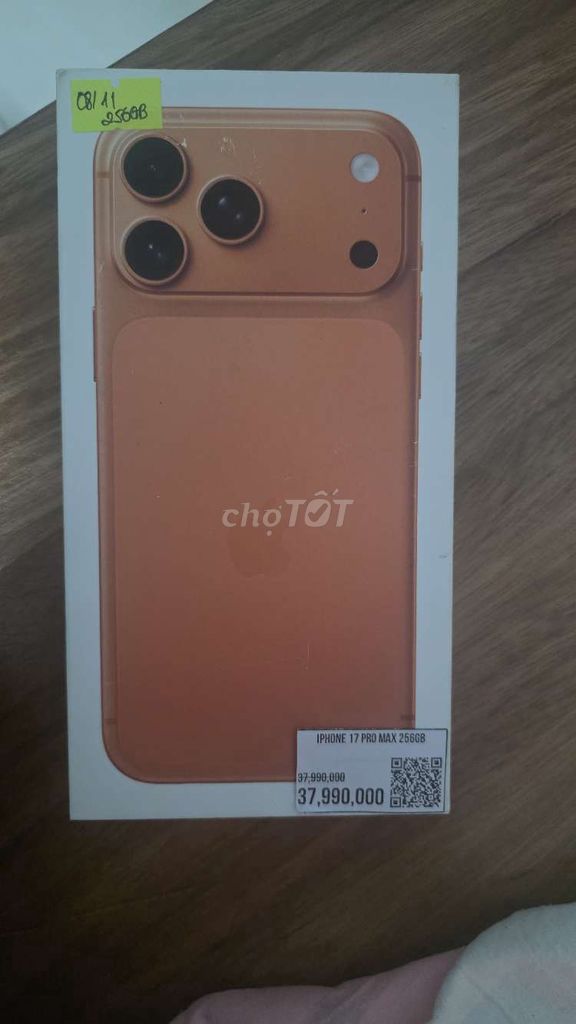 IPhone 17 promax 256GB Mới 100% Nguyên Zin . Mua bán Điện thoại tại Quận Sơn Trà Đà Nẵng được đăng bởi Mr Cường hình 1