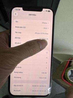 Apple iPhone 12 Pro Max 128GB Xanh Đã qua sử dụng