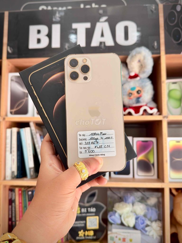 Apple iPhone 12 Pro Max 128GB Vàng. Mua bán Điện thoại tại Thành phố Long Xuyên An Giang được đăng bởi Bi Táo Store hình 1