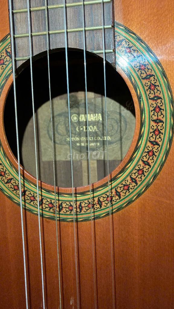Đàn Guitar Classic Yamaha C-120A Nâu. Mua bán Nhạc cụ tại Quận Tân Phú Tp Hồ Chí Minh được đăng bởi Truong Nguyen hình 1
