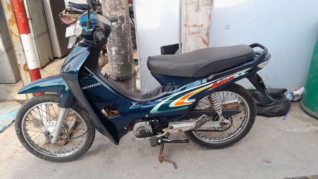 Wave Alpha honda lốc đen 2002