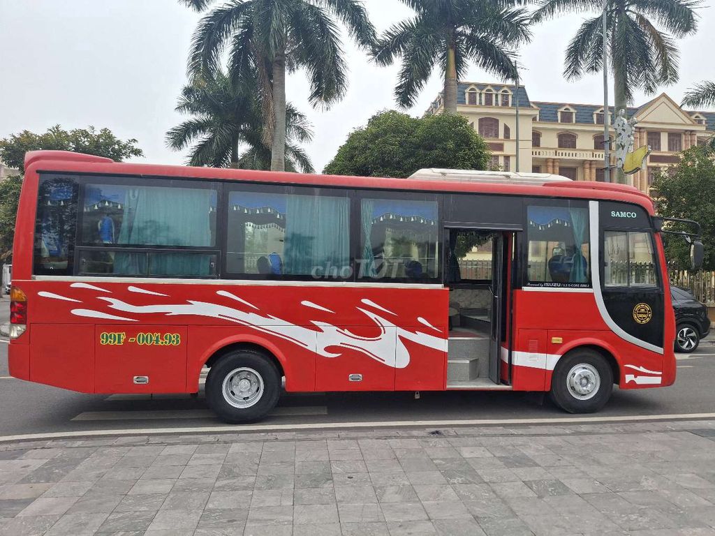 Xe khách Samco Isuzu 2011 29 chỗ Đỏ. Mua bán Phương tiện khác tại Thành phố Thái Bình Thái Bình được đăng bởi xuân Đức  hình 6