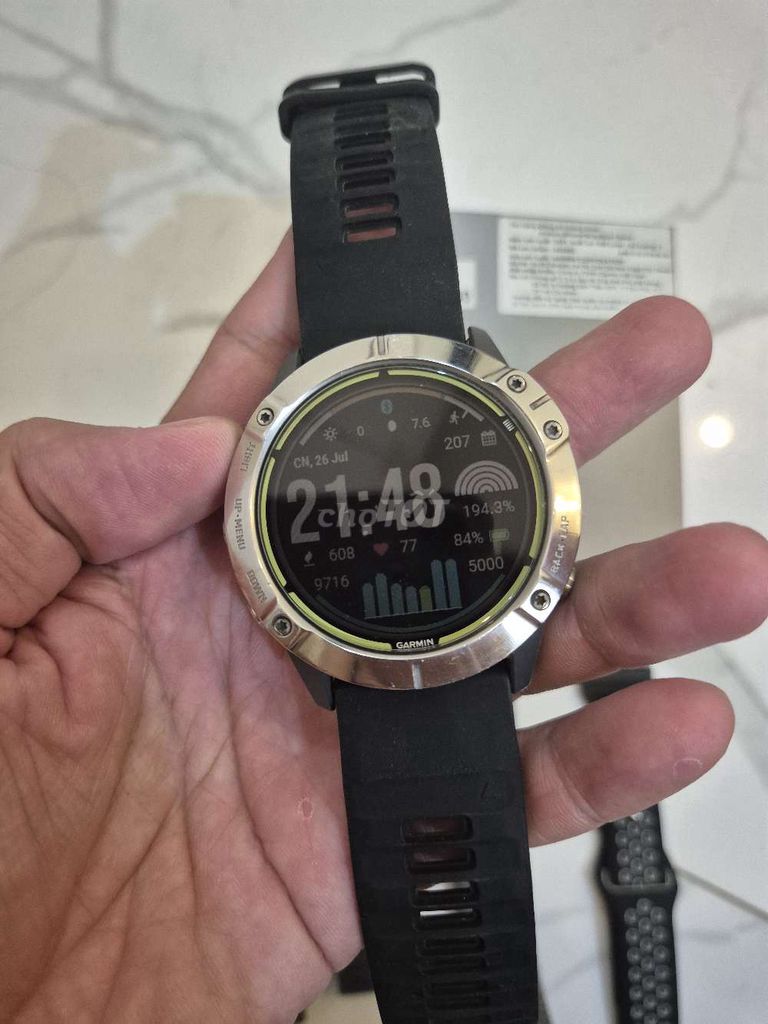 Garmin Enduro 1 Solar Đen 51mm, fpt fullbox. Mua bán Thiết bị đeo thông minh tại Quận Hà Đông Hà Nội được đăng bởi Quân Nguyễn hình 1