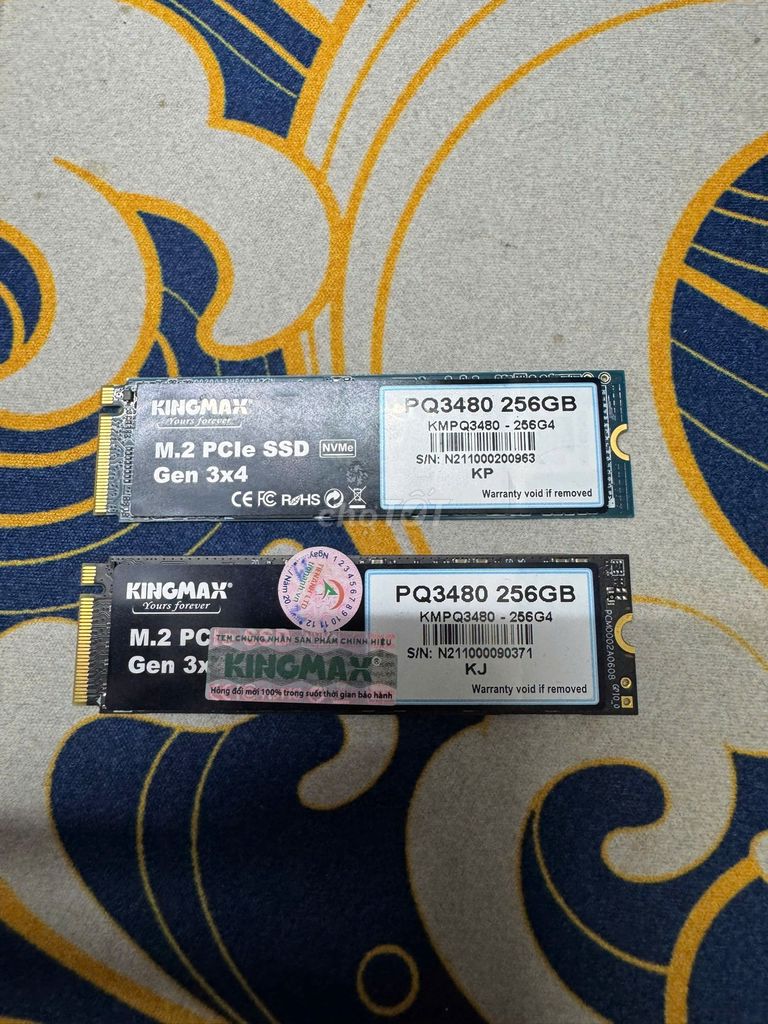 SSD KingMax Nvme 256GB Gen 3 SK 100%