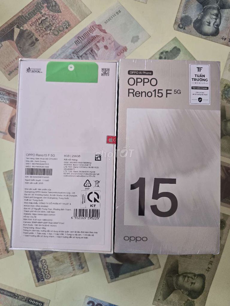 OPPO Reno15 F 5G 256GB Công ty Mới. Mua bán Điện thoại tại Thành phố Buôn Ma Thuột Đắk Lắk được đăng bởi Lê Nguyễn SmartPhones hình 1