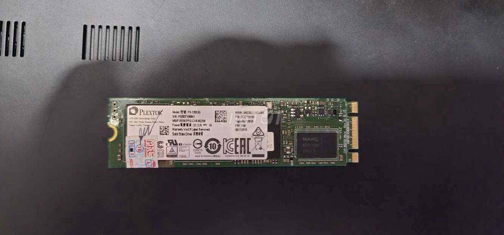 Ổ cứng SSD M.2 Plextor 128Gb. Mua bán Linh kiện (RAM, Card...) tại Quận 7 Tp Hồ Chí Minh được đăng bởi Quốc Khánh hình 1