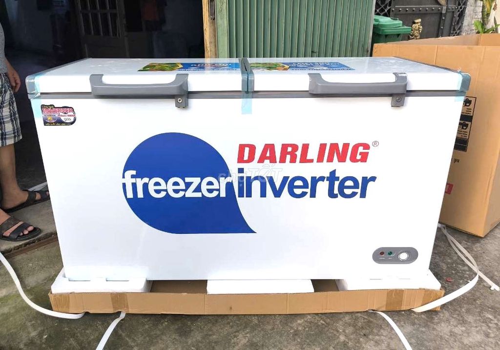 Tủ đông mát darling Inverter 450L hàng mới 100%. Mua bán Tủ lạnh tại Quận Tân Bình Tp Hồ Chí Minh được đăng bởi Quí Vũ Official hình 1
