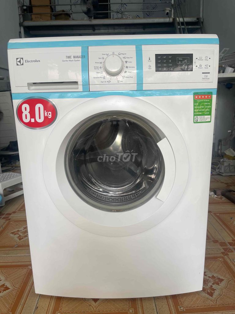 thanh lý máy giặt Electrolux 8kg