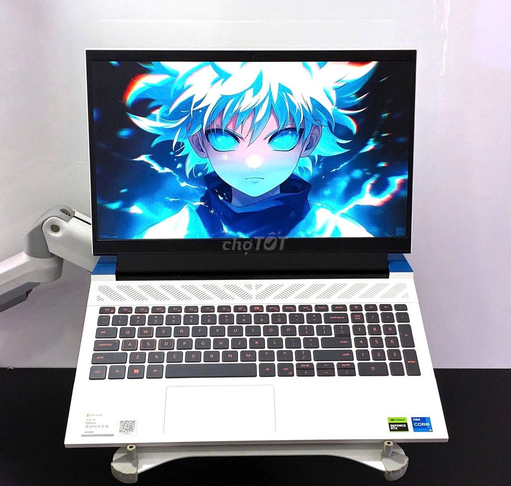 Dell G15 5530 Trắng: i5-13450HX | RTX 4050 | 165Hz. Mua bán Laptop tại Quận Hải Châu Đà Nẵng được đăng bởi TTCenter 484 NÚI THÀNH hình 1