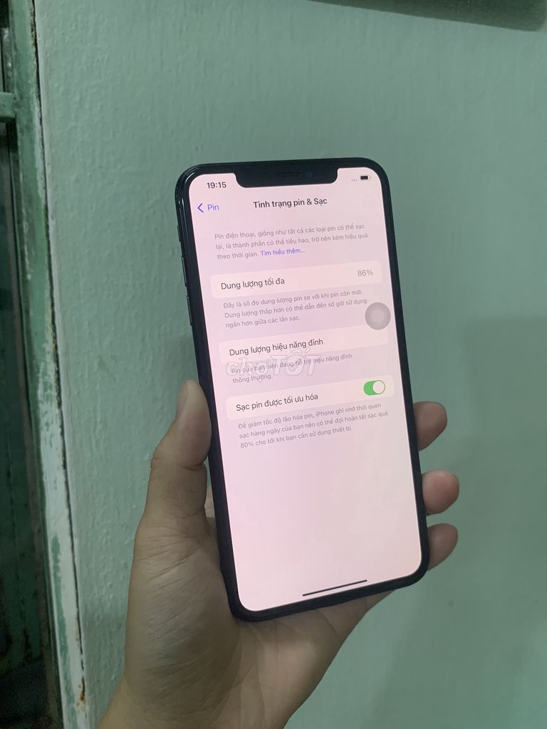 Apple iPhone Xs Max 64GB Đen 99% full chức năng. Mua bán Điện thoại tại Quận Hải Châu Đà Nẵng được đăng bởi Linh  hình 1