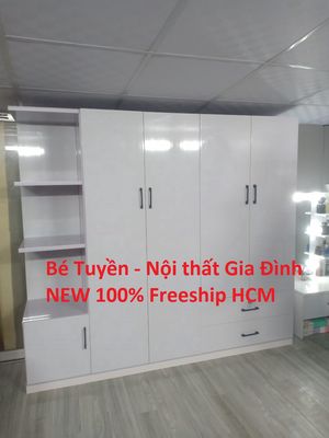 Tủ nhựa Đài Loan 1m8x2m giá xưởng NEW 100%