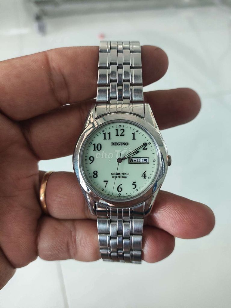 Đồng hồ Citizen Reguno Nam 36mm. Mua bán Đồng hồ tại Thành phố Phan Rang-Tháp Chàm Ninh Thuận được đăng bởi Trung Đồng Hồ Si Nhật  hình 1