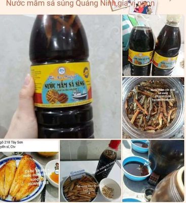 Nước mắm Sá sùng Bảo An Seafood. Mua bán Đồ ăn, thực phẩm và các loại khác tại Quận Đống Đa Hà Nội được đăng bởi Hải Sản Quảng Ninh