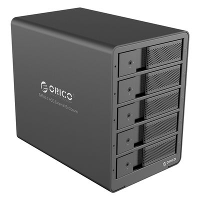 Box Orico hỗ trợ 5 ổ cứng 18TB, Usb 3.0