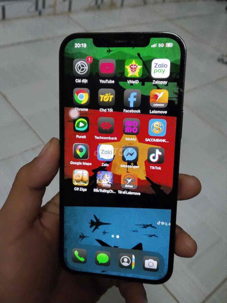 Apple iPhone 12 Pro Max 128GB Xám. Mua bán Điện thoại tại Thành phố Thuận An Bình Dương được đăng bởi Sang Nguyen hình 1