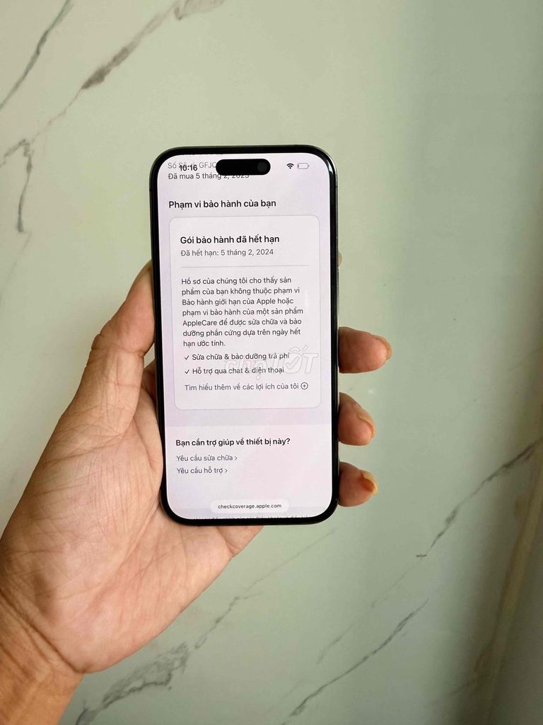 Apple iPhone 14 Pro 128GB Tím LL/A nguyên zin. Mua bán Điện thoại tại Quận 6 Tp Hồ Chí Minh được đăng bởi Ryan Huynh hình 1