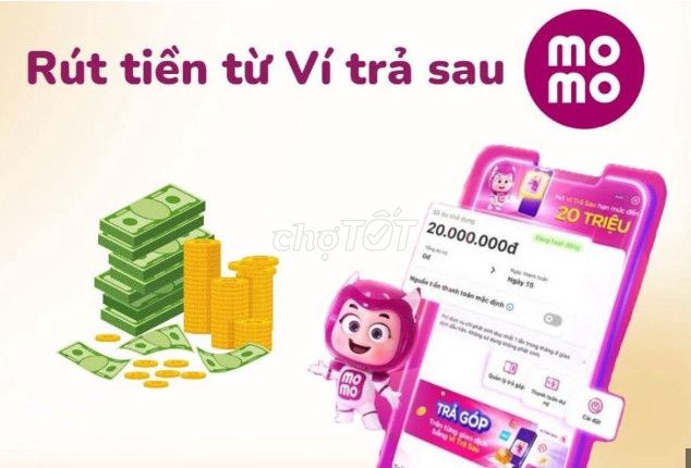 RÚT TIỀN VÍ TRẢ SAU MOMO TOÀN QUỐC - UY TÍN