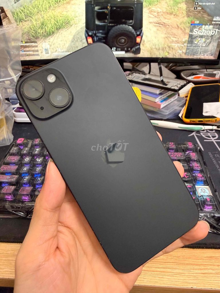 iPhone 15 Plus 128GB Đen Mỹ Đã qua sử dụng. Mua bán Điện thoại tại Thành phố Nha Trang Khánh Hòa được đăng bởi khaitransmartphone hình 1