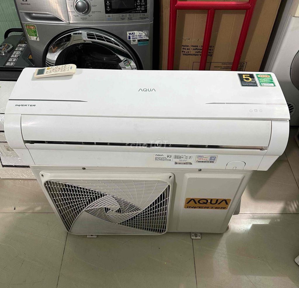 máy lạnh1.5hp  aqua inverter gas r32