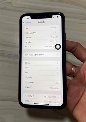 iPhone 11 Đen 128GB - Bản Quốc Tế Full chức năng. Mua bán Điện thoại tại Quận 8 Tp Hồ Chí Minh được đăng bởi Thanh Đỗ