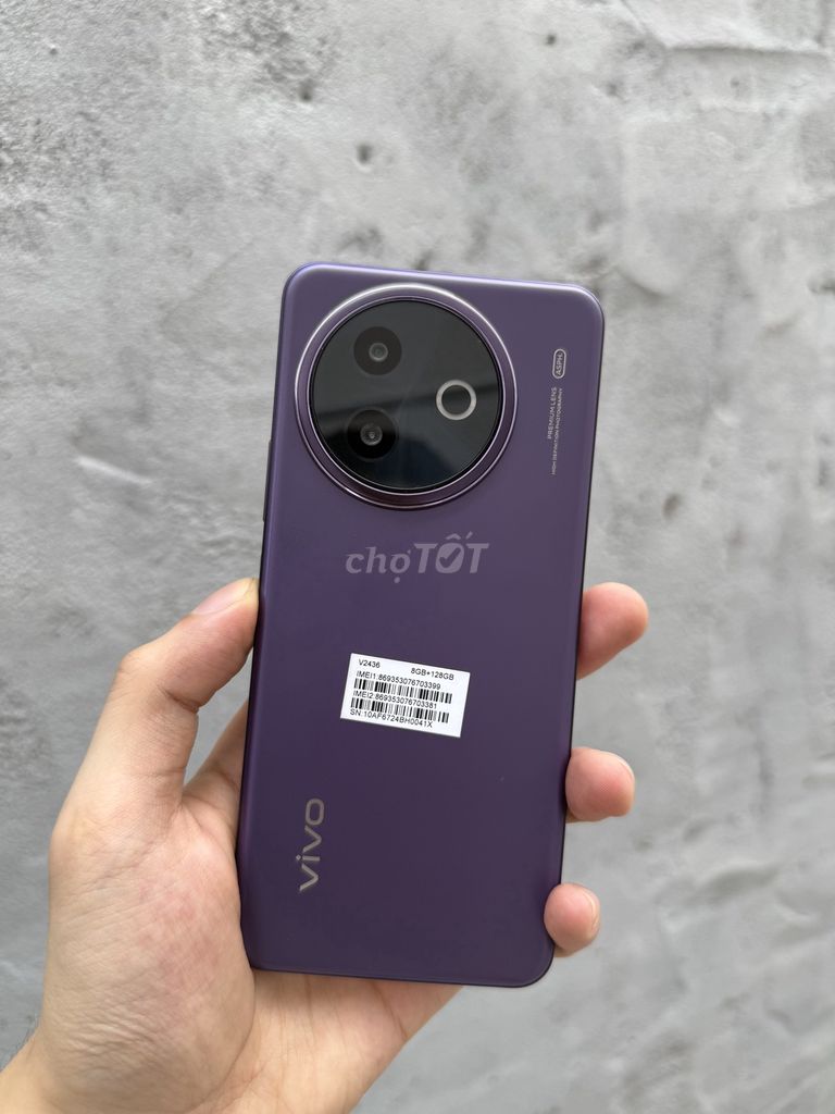Vivo Y39 5G 8GB/128GB Tím . Mua bán Điện thoại tại Thành phố Thuận An Bình Dương được đăng bởi Hoang Son hình 1