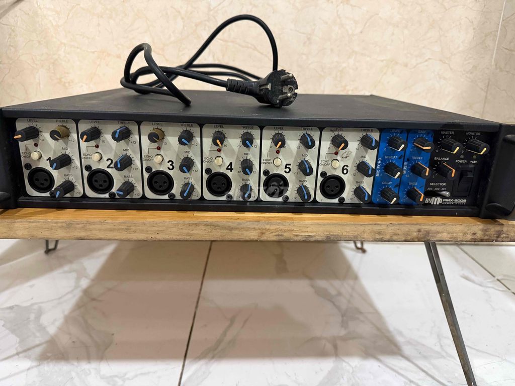 Mixer lien cong suat BYMA PMX-800S, co echo. Mua bán Tivi, Âm thanh tại Quận 7 Tp Hồ Chí Minh được đăng bởi Phú Vinh hình 1