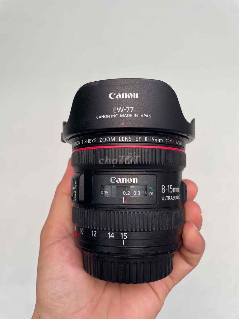 Ống kính Canon 8-15mm f1.4 Đen. Mua bán Máy ảnh, Máy quay tại Quận 3 Tp Hồ Chí Minh được đăng bởi huonglan Nguyễn  hình 1