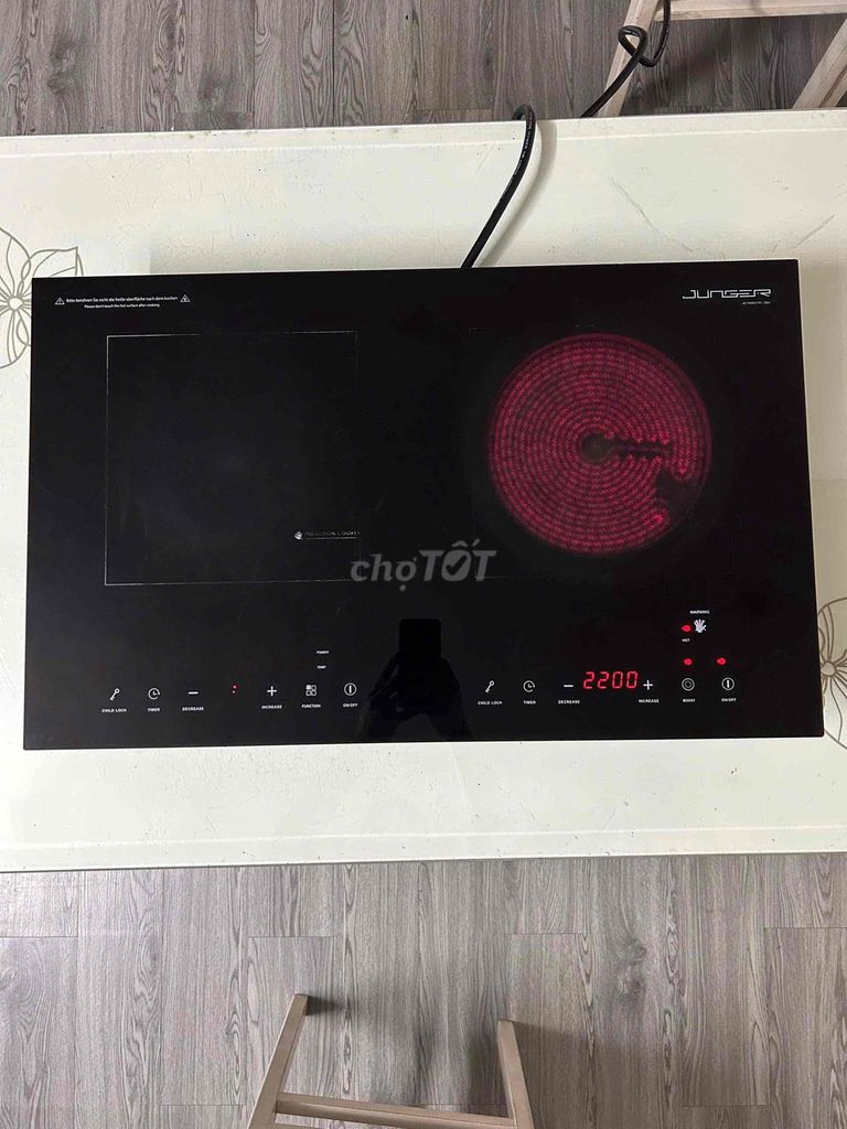 Bếp điện đôi Junger của thái lan. Mua bán Bếp, lò, đồ điện nhà bếp tại Quận Bình Thạnh Tp Hồ Chí Minh được đăng bởi minh hải hình 1