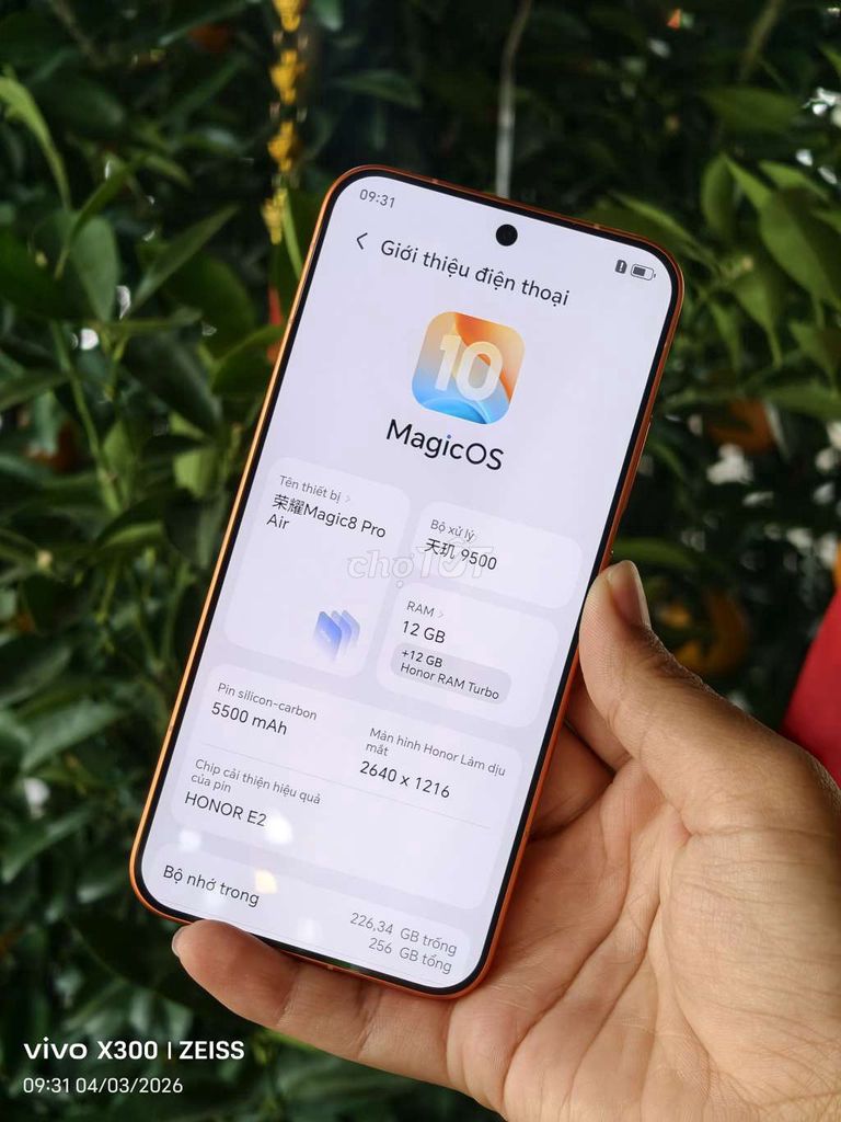 Bán Or GL Honor Magic 8 Pro Air 256GB Cam. Mua bán Điện thoại tại Quận Cẩm Lệ Đà Nẵng được đăng bởi Nhân hình 1