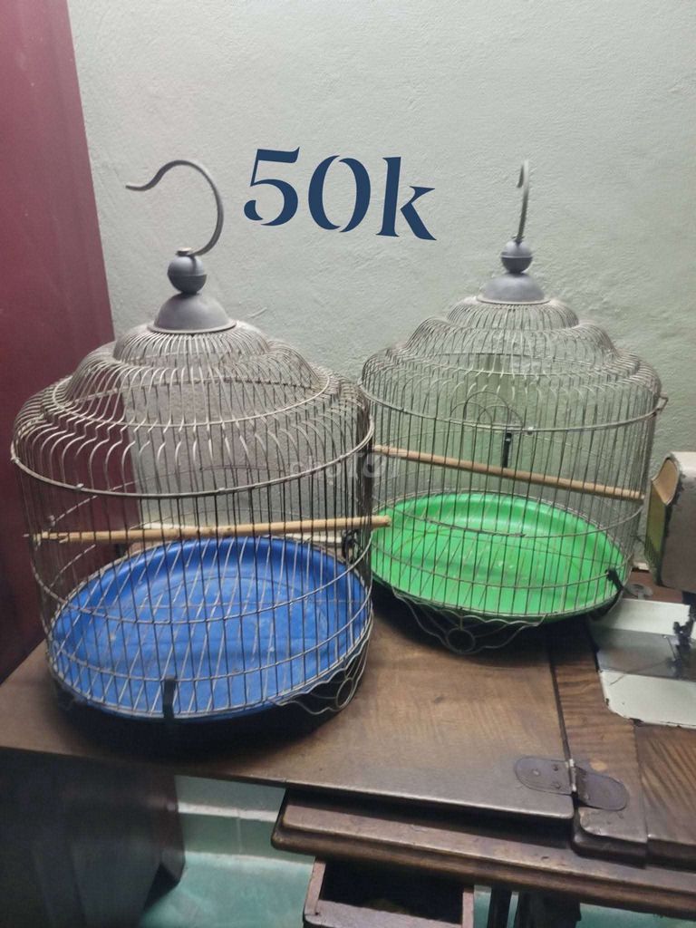 Lồng chim sắt xám. Mua bán Phụ kiện, Thức ăn, Dịch vụ tại Quận Bình Thạnh Tp Hồ Chí Minh được đăng bởi Shop chim cảnh hình 1