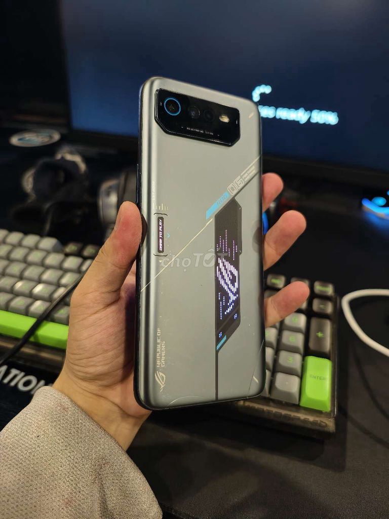 ROG Phone 6D 256GB Xám 97 98% máy trần. Mua bán Điện thoại tại Quận 7 Tp Hồ Chí Minh được đăng bởi Huyền Diệu hình 1