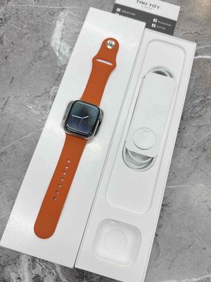 S7:41 Thép trắng esim đẹp keng fullbox pin 100%. Mua bán Thiết bị đeo thông minh tại Quận 10 Tp Hồ Chí Minh được đăng bởi Lynh My Apple 
