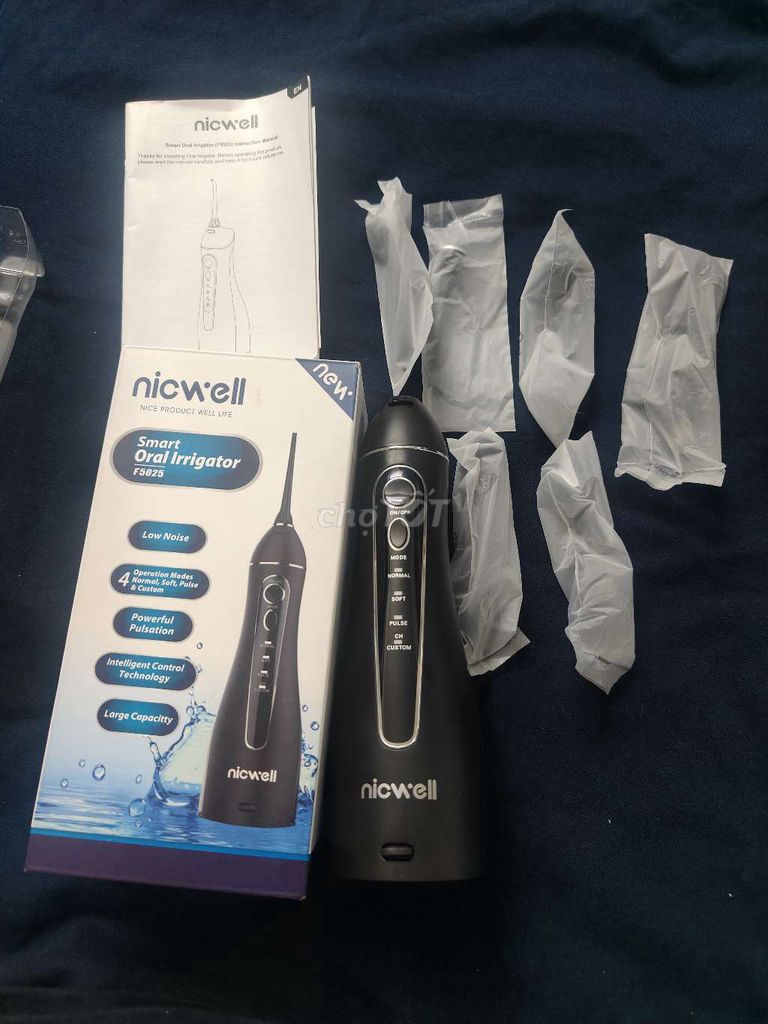 Tăm nước Nicwell F5025 Đen Mới 100%. Mua bán Thiết bị vệ sinh, nhà tắm tại Thành phố Vĩnh Long Vĩnh Long được đăng bởi SECONDHAND hình 1