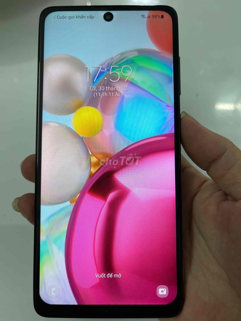 BÁN SAM SUNG A71 2 SIM KHÔNG VÂN TAY. Mua bán Điện thoại tại Quận Gò Vấp Tp Hồ Chí Minh được đăng bởi Như Băng hình 1