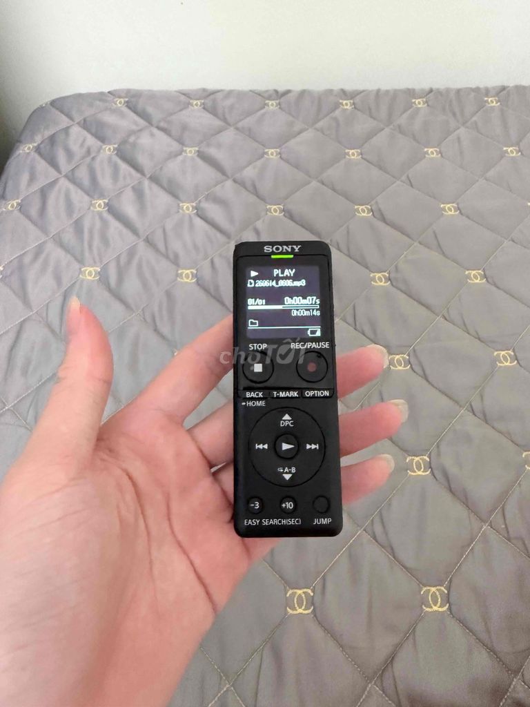 Máy ghi âm Sony ICD-UX570F Đen. Mua bán Tivi, Âm thanh tại Quận Đống Đa Hà Nội được đăng bởi Phạm Mạnh Nguyên hình 1