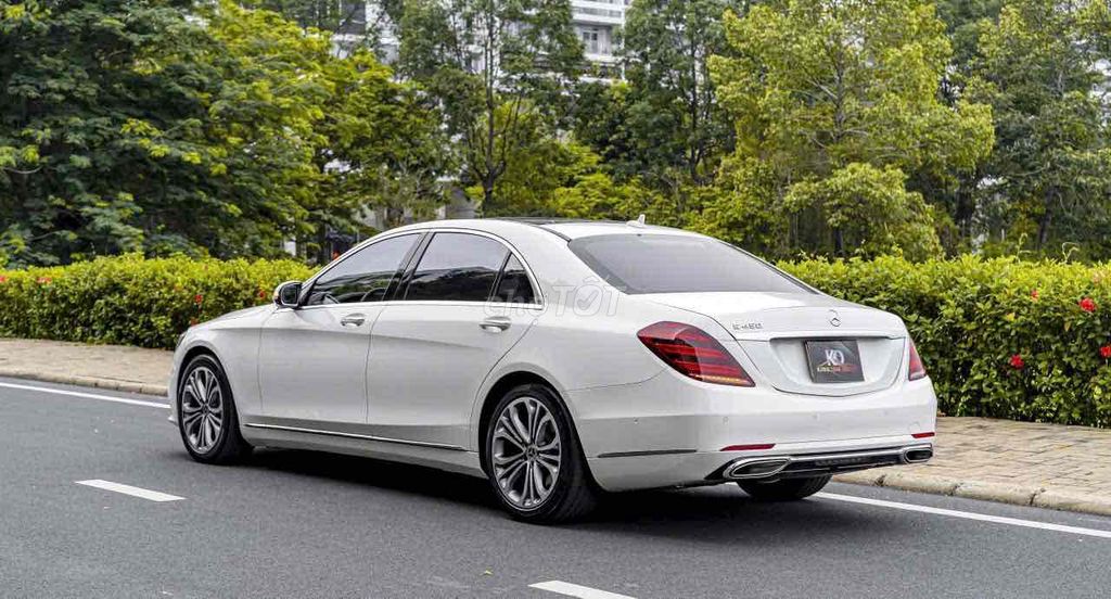Mercedes S450 - 2020 màu trắng nt nâu siêu đẹp. Mua bán Ô tô tại Quận 7 Tp Hồ Chí Minh được đăng bởi Dương Phương hình 3