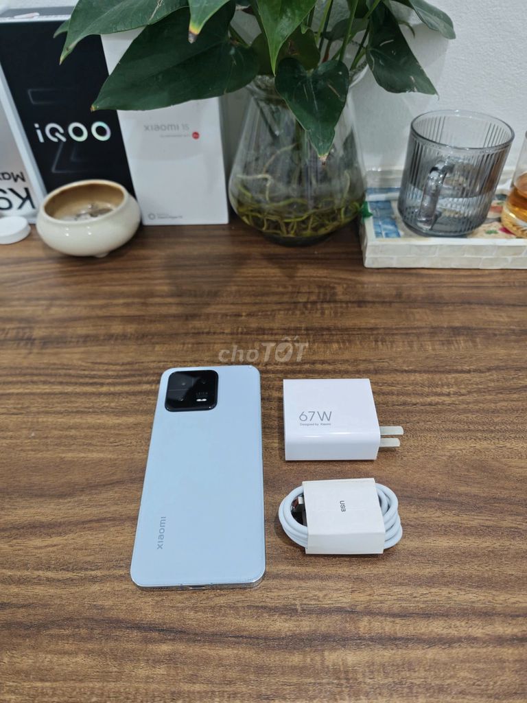 Xiaomi Mi 13 5G 12/256 xanh sạc 67w có ship COD. Mua bán Điện thoại tại Quận Hoàng Mai Hà Nội được đăng bởi Trần Ngọc Hiếu hình 1