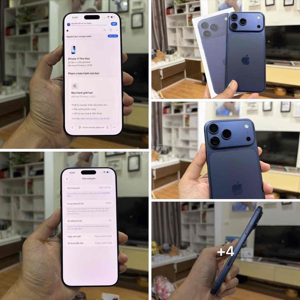 iPhone 17 Pro Max 256GB Xanh FULLBOX APPLE 2027. Mua bán Điện thoại tại Quận Thanh Xuân Hà Nội được đăng bởi Nguyễn Huy Dũng hình 1
