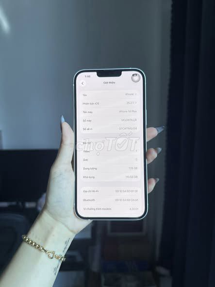 Apple iPhone 14 Plus 128GB Trắng. Mua bán Điện thoại tại Quận 1 Tp Hồ Chí Minh được đăng bởi Hội Đồ Điện Tử hình 1