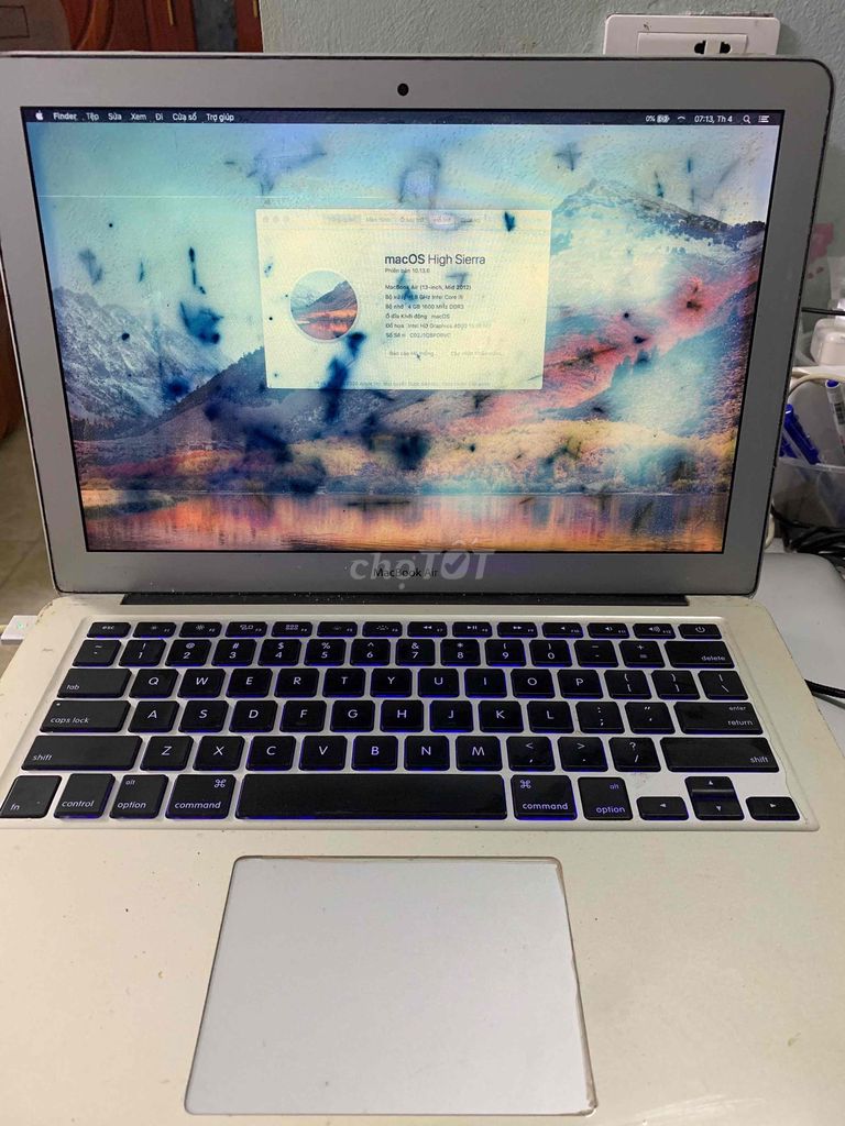 xác macbook air 2012