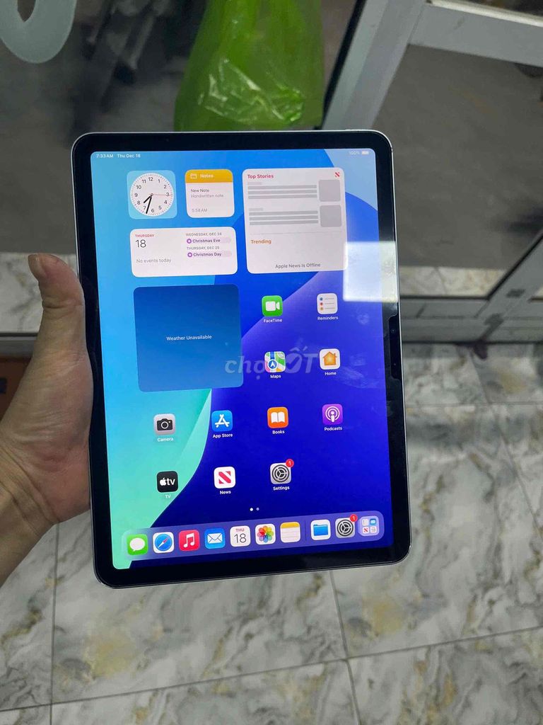 Apple iPad Air M2 -12.9in-128gb -wfi  siêu đẹp. Mua bán Máy tính bảng tại Quận Hồng Bàng Hải Phòng được đăng bởi nguyễn văn tuân hình 1