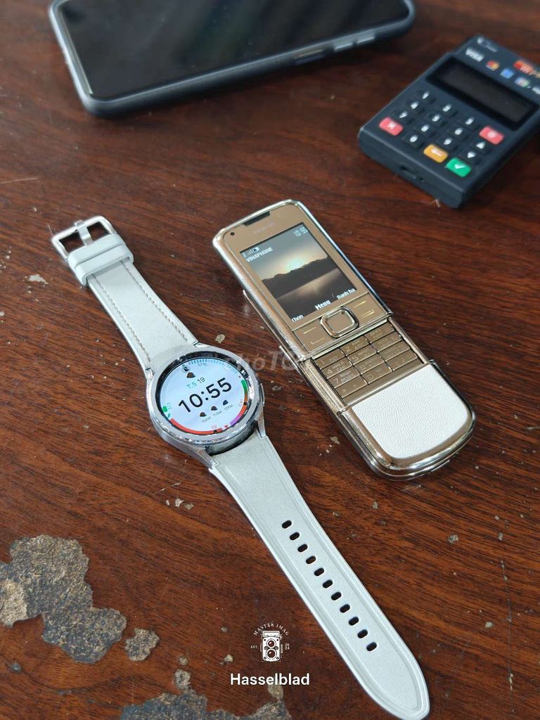 Samsung Galaxy Watch 6 Classic 43mm Trắng. Mua bán Thiết bị đeo thông minh tại Thành phố Thủ Dầu Một Bình Dương được đăng bởi LakMobile  hình 1