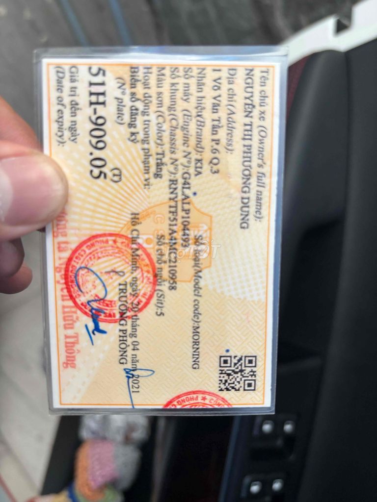 Kia Morning 2021 GT-Line 24000 km. Mua bán Ô tô tại Quận 7 Tp Hồ Chí Minh được đăng bởi Trần Hiếu hình 6