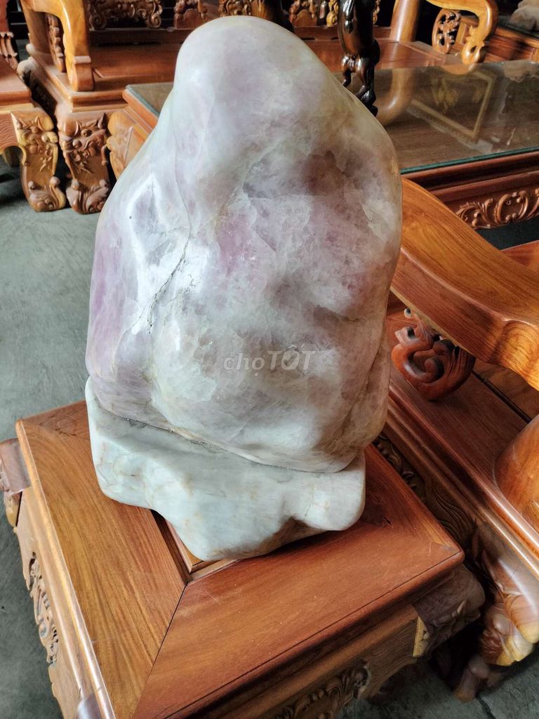 Đá phong thủy Thạch anh tím. Mua bán Đồ sưu tầm, đồ cổ tại Huyện Bình Chánh Tp Hồ Chí Minh được đăng bởi ngọc châu hình 1