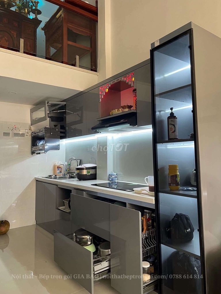 Tủ bếp Chin Huei Plus 2.0 cánh ACrylic. Mua bán Tủ, kệ gia đình tại Quận Thanh Khê Đà Nẵng được đăng bởi Nội Thất Gia Bảo hình 1