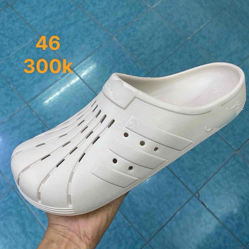 Dép Cao su Trắng Unisex. Mua bán Giày dép tại Quận 10 Tp Hồ Chí Minh được đăng bởi Đỗ Văn Tuấn  hình 1
